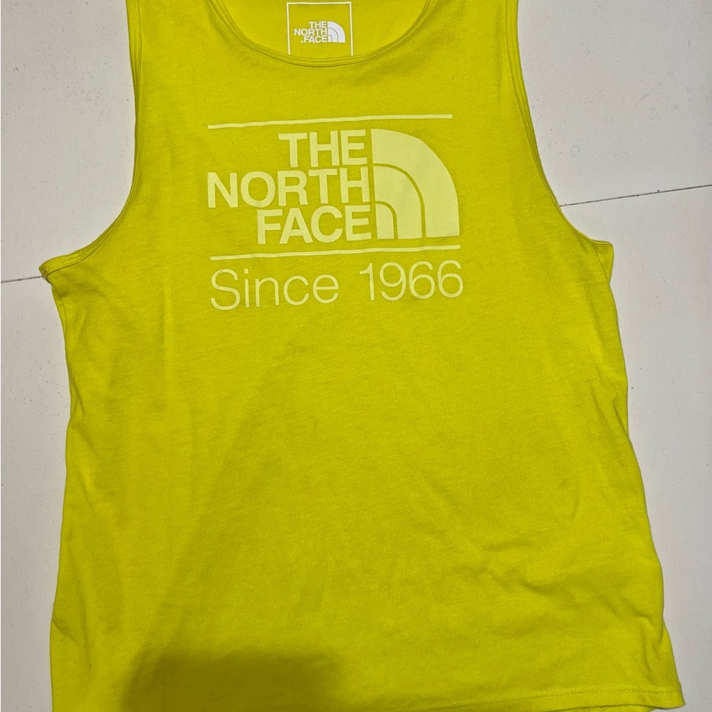 The North Face Neon Yellow Tank Top